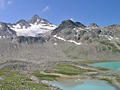 Fluela Wisshorn and the Jori Glacier